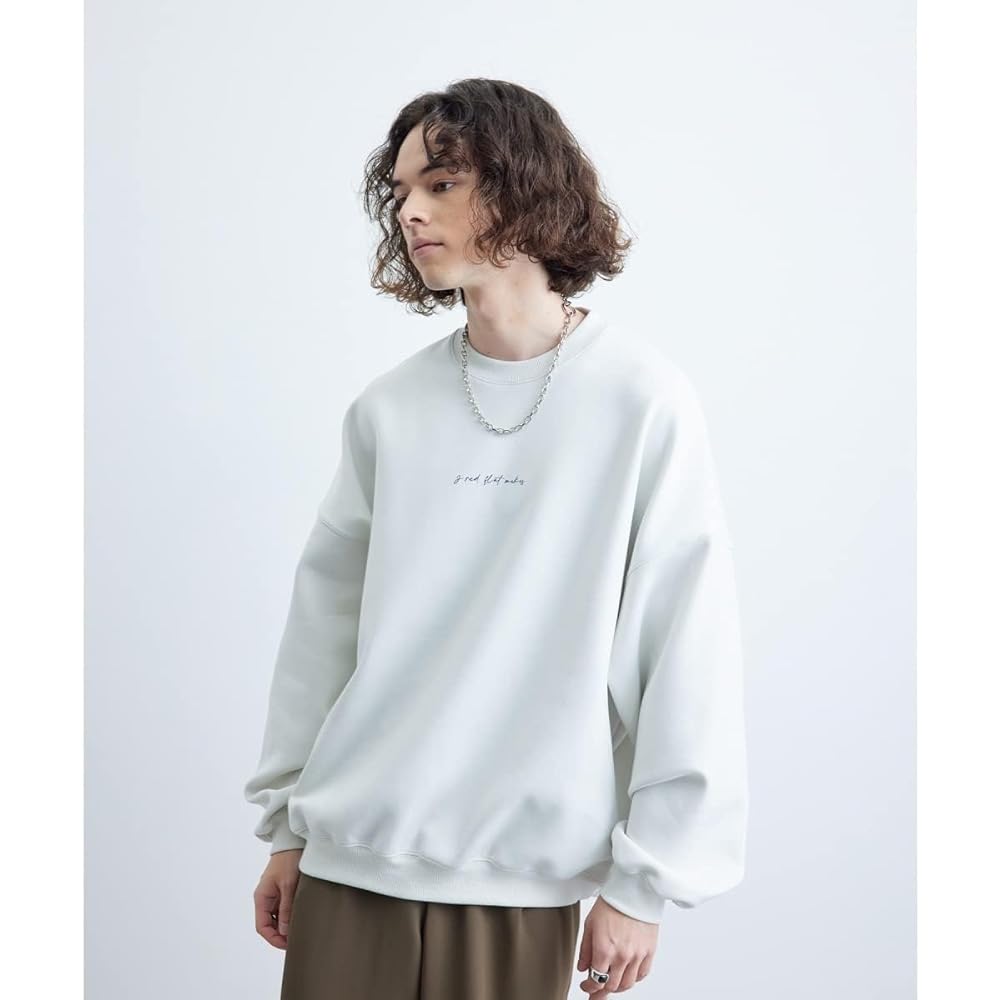 [Jun Red] Pullover 2 Point Cardboard Pullover Men's ANM82290