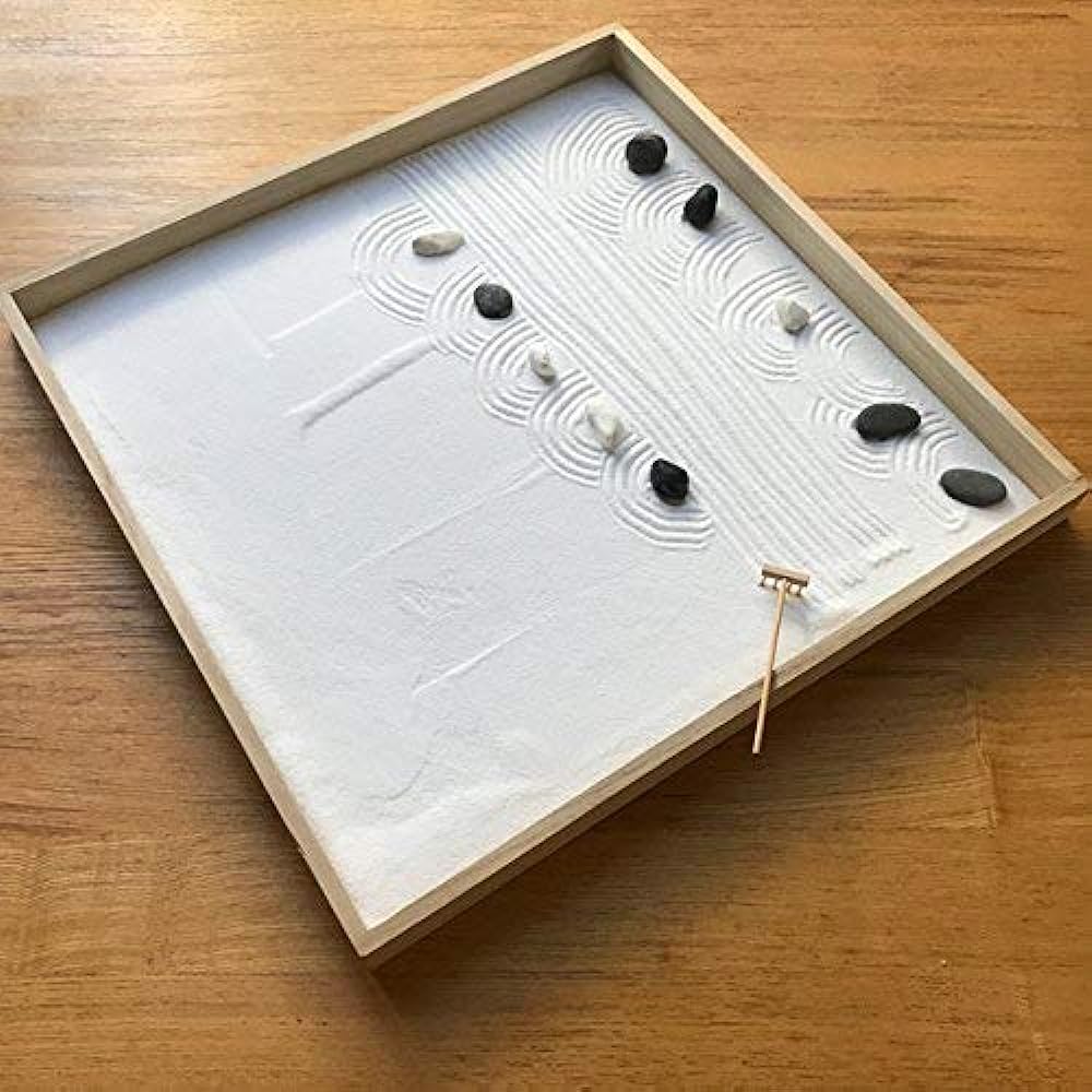 Karesansui set, gravel, large size