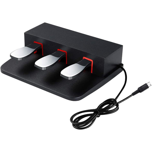 ATNEDCVH Digital Keyboard Piano 3 Pedal Unit for Roland FP30 FP30X Electric Piano (Black)