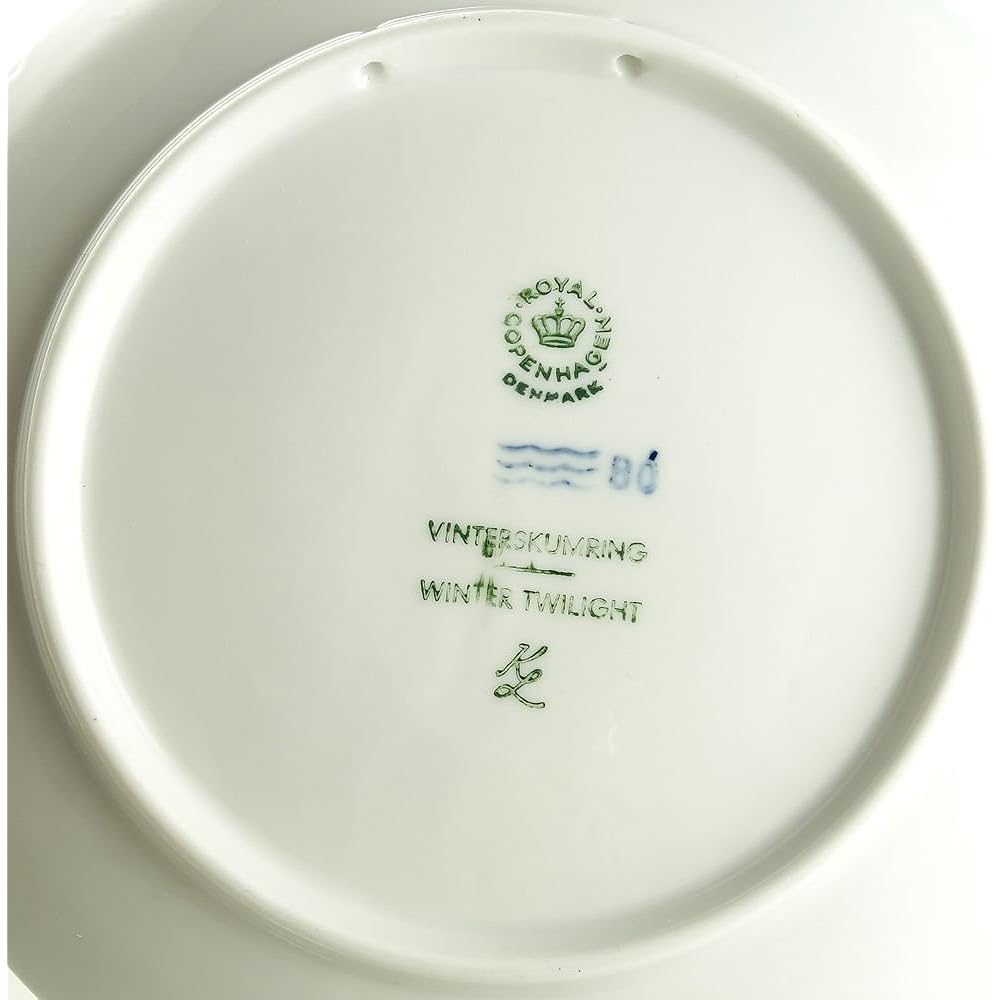 "Parallel Import Product" Years Plate 1974 Winter Dusk [Parallel Import Product]