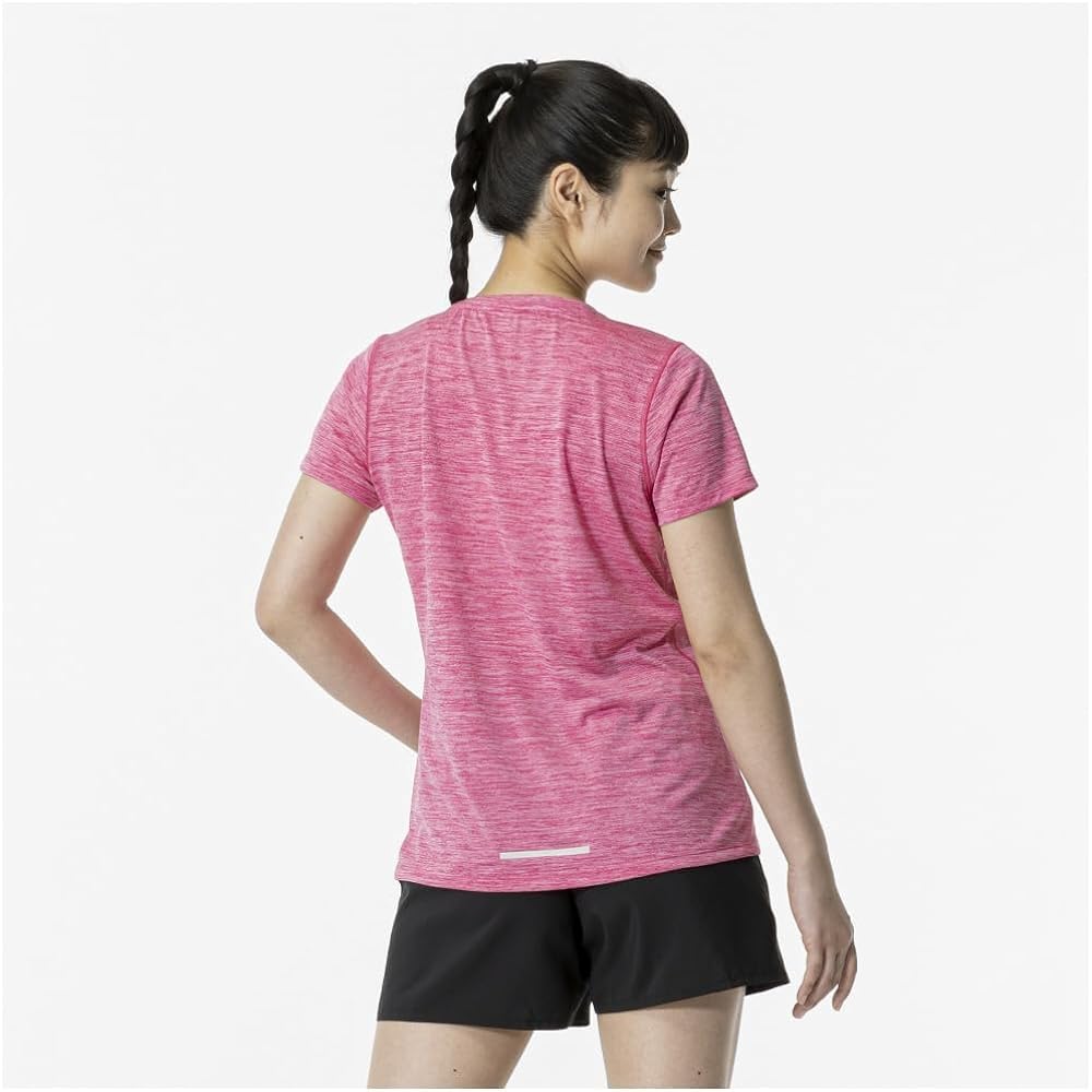 [Mizuno] Running Wear, Quick Dry T-Shirt, Sweat Absorbent, Quick Drying J2MAA721 Women's