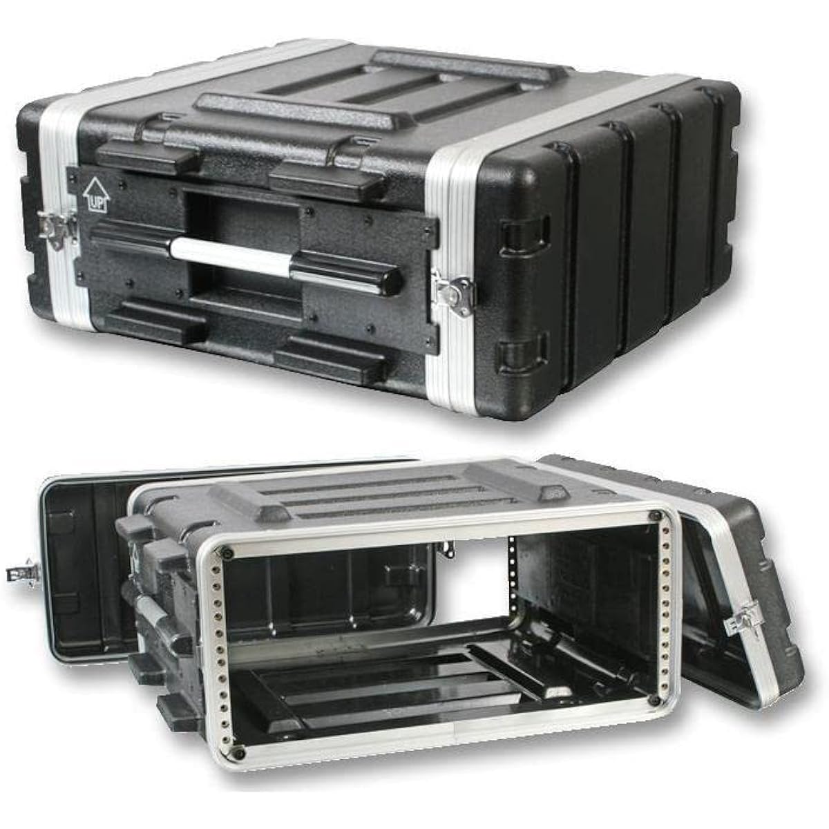 Stackable 17" Deep 19" ABS Rack Flight Case (4U)