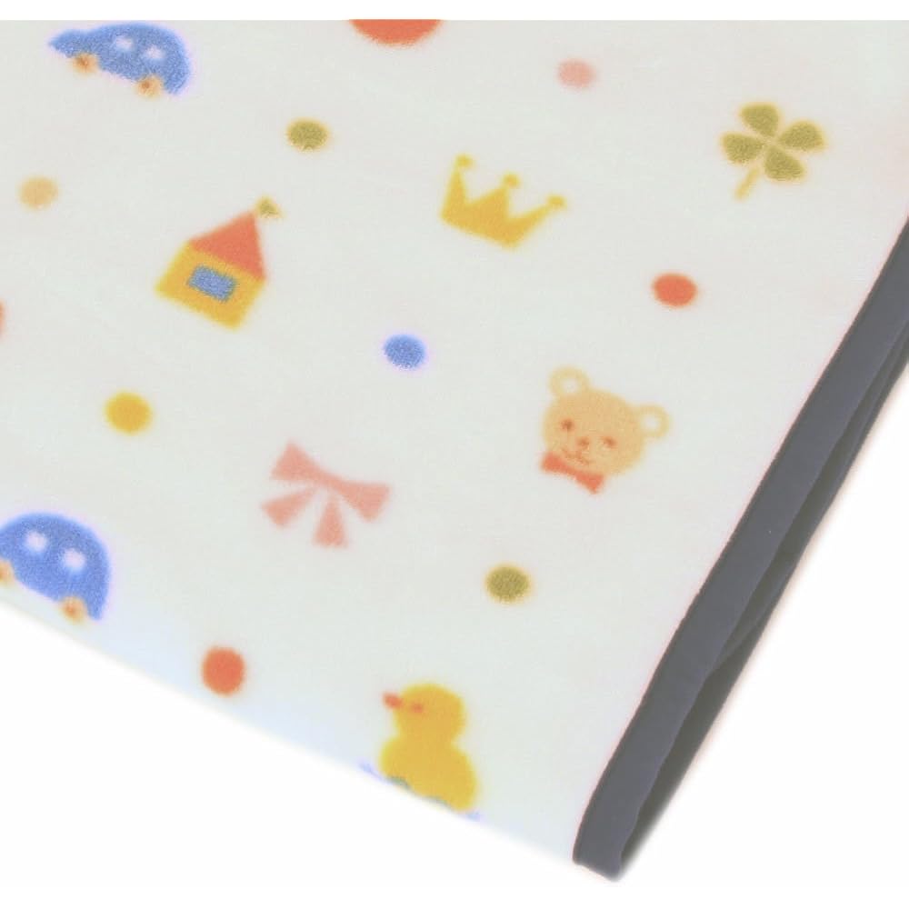 Nishikawa Sangyo Petit Bear Cotton Mayer Blanket LCH5501895-W LP9020