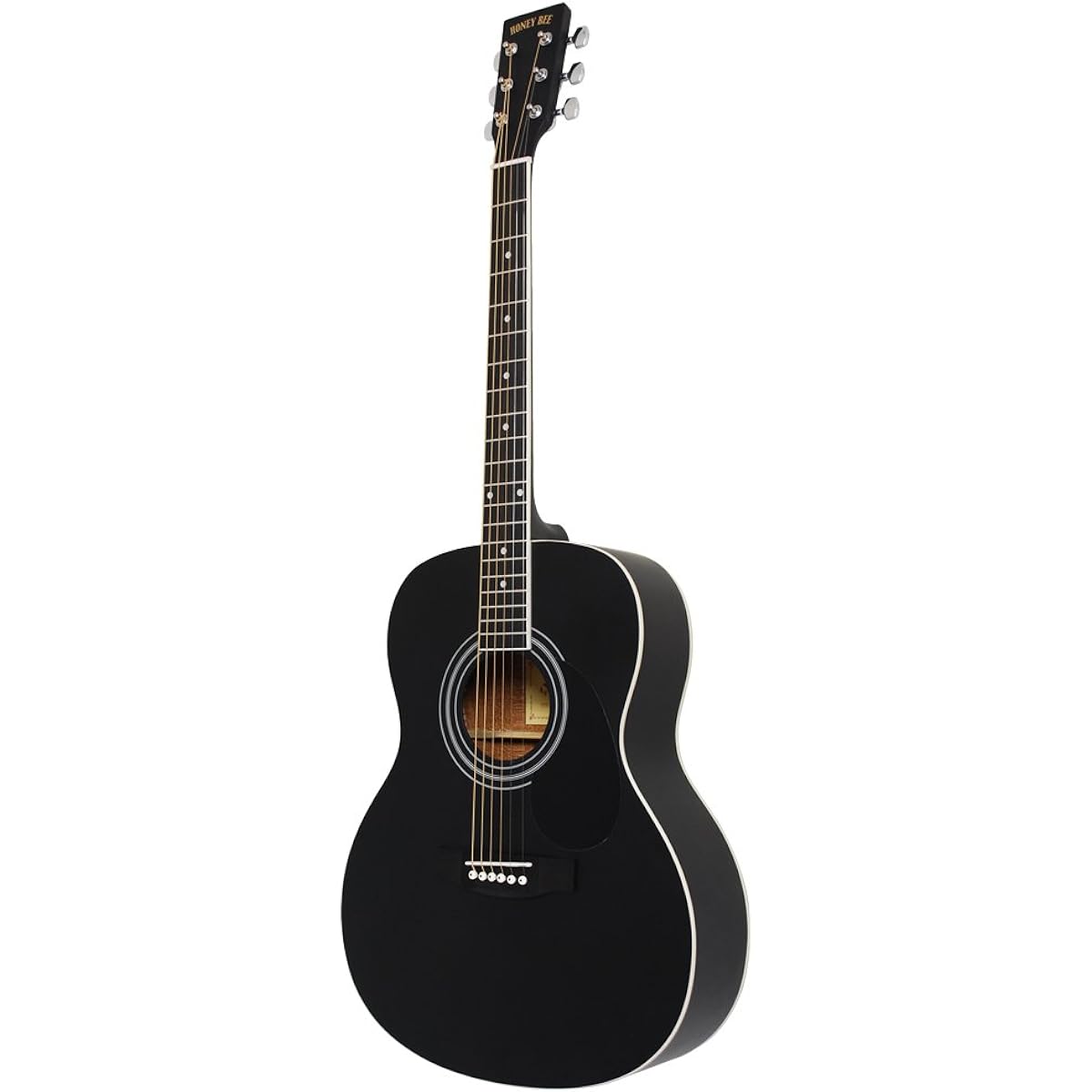 HONEY BEE Acoustic Guitar Folk Guitar Type F-15M/BK Matte Finish Model