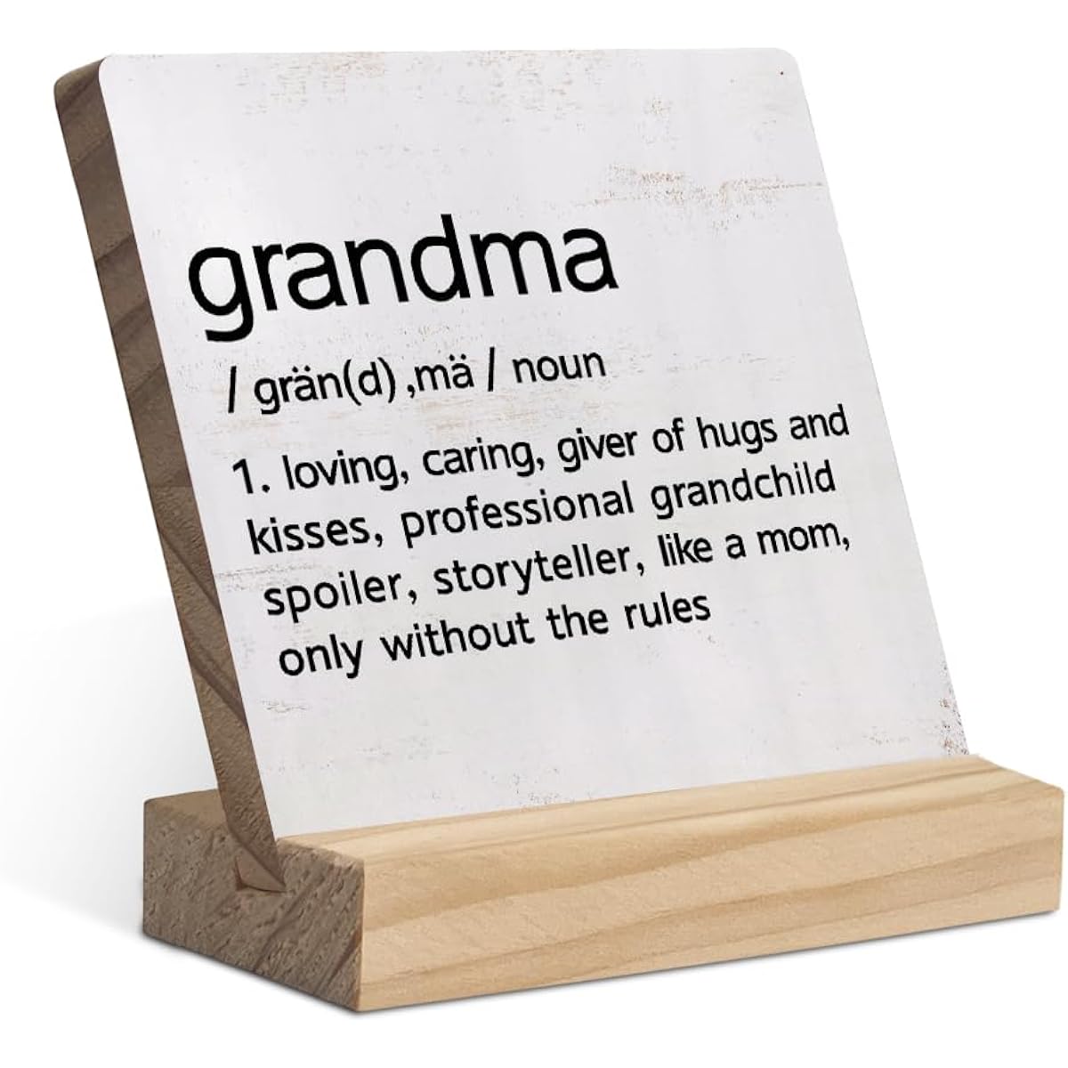 196-XQ-WSP-grandma wooden stand plaque