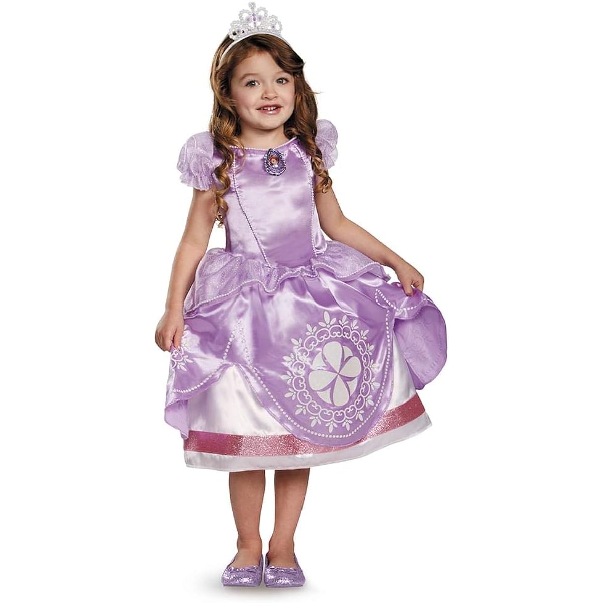 Disguise Disney Sofia the First Light-up Motion-Activated Girls Costume Medium/7-8 69823K