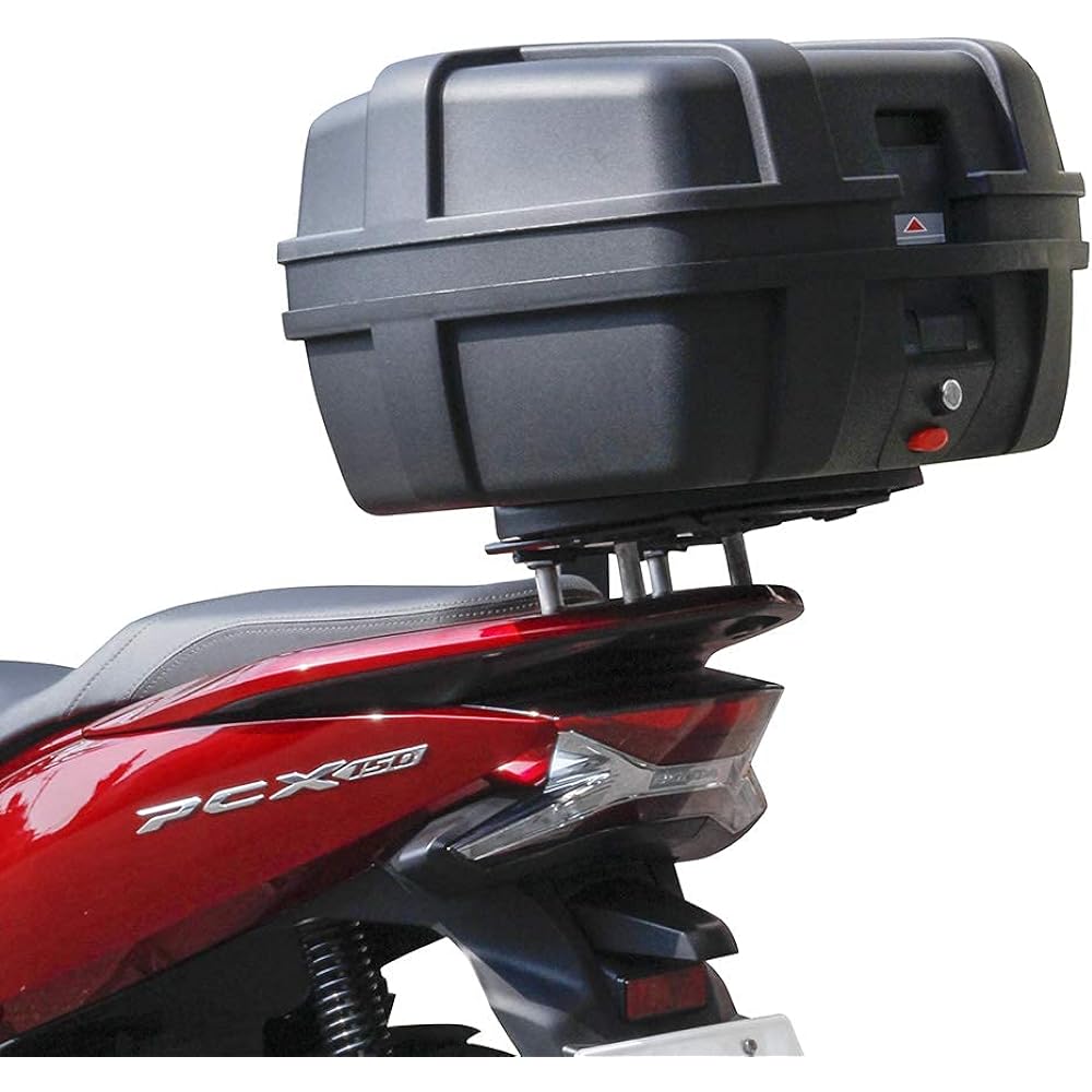 Bike Parts Center Rear Box with Backrest 47L One-Touch Removable 907924