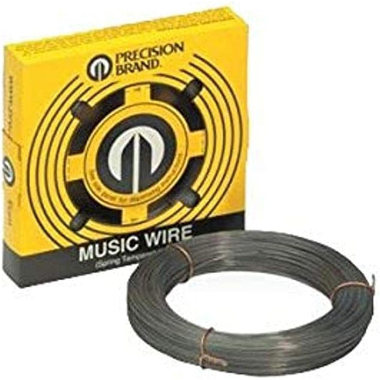 Precision Brand 039-21045 Music Wire 0.045" Diameter 1 lb Coil High Carbon Spring Reinforced C1085 Steel 309Ksi Minimum Tensile Strength 342Ksi Maximum Tensile Strength