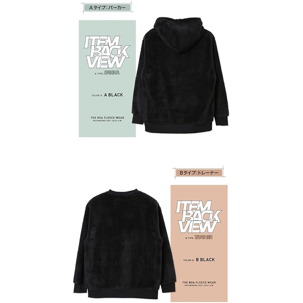 [JIGGYS SHOP] Jiggy's Shop Boa Parka Sweatshirt Warm Fluffy Fleece Outdoor Cold Protection Hoodie Sweatshirt Simple Plain
