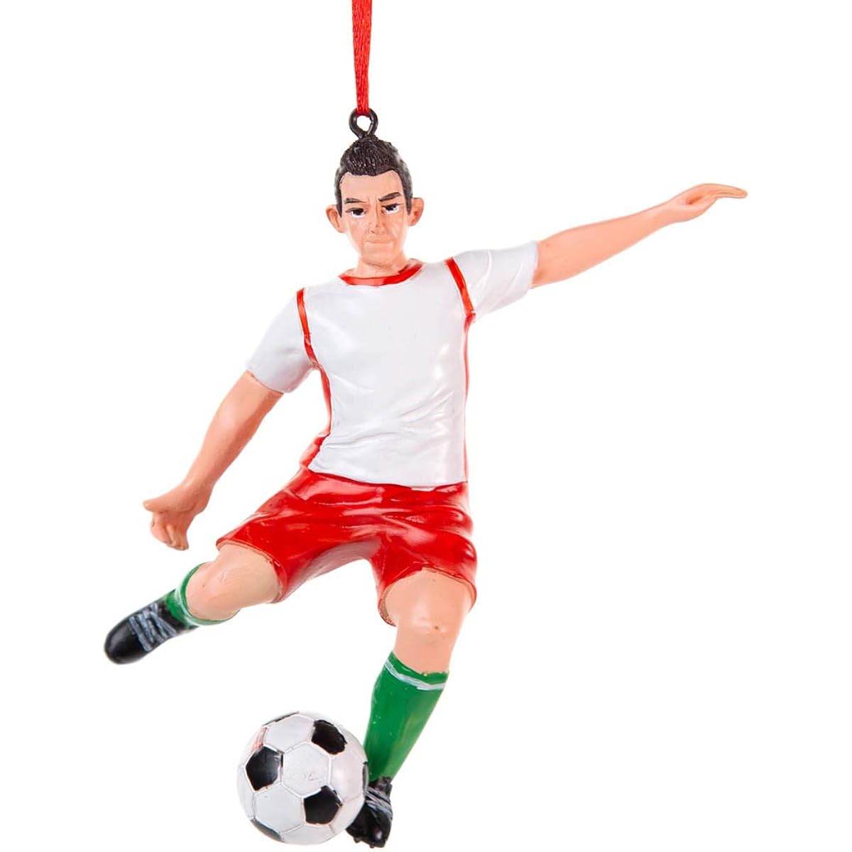 Male Soccer Player Ornaments | Christmas Ornaments