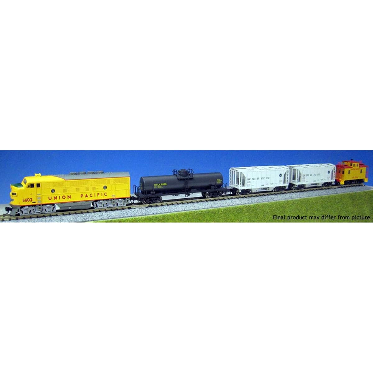 N F7 Freight Train Set Union Pacific 5-piece set