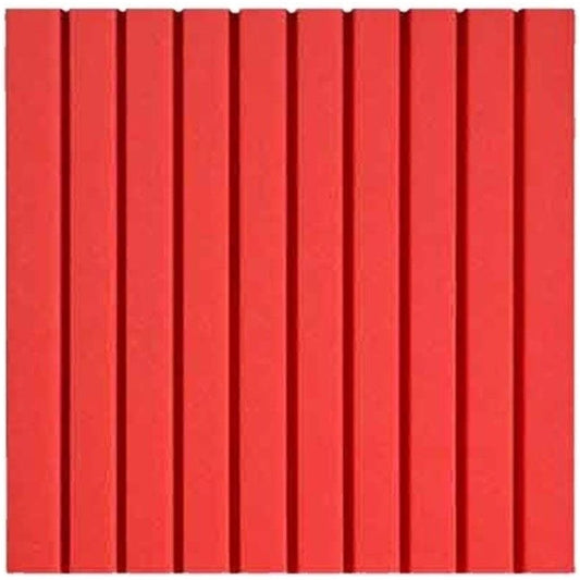 Anti-Noise Square Flame Retardant Sound Deadening Foam Waterproof Fireproof Acoustic Panel Multi-Function Soundproof Foam Household Goods (Purple) (Red)