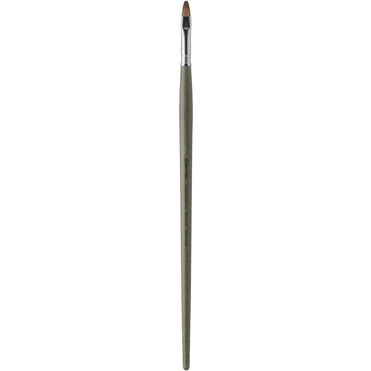 Escoda Modernista Series 4050 Long Handle Artist Oil & Acrylic Brush Size 24 Bright/Shader