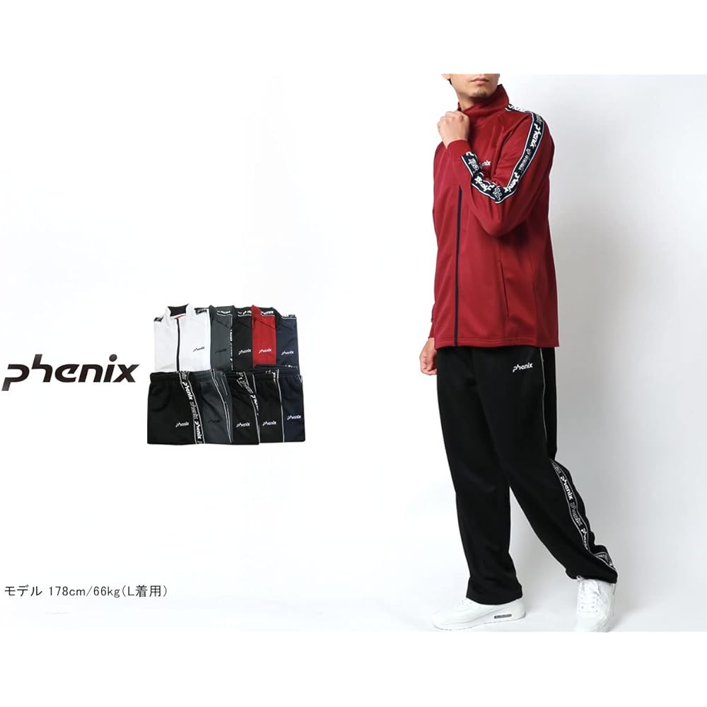 [Phoenix] Men's Jersey Top and Bottom Set Brand Logo Tape Setup Training Wear Room Wear Loungewear