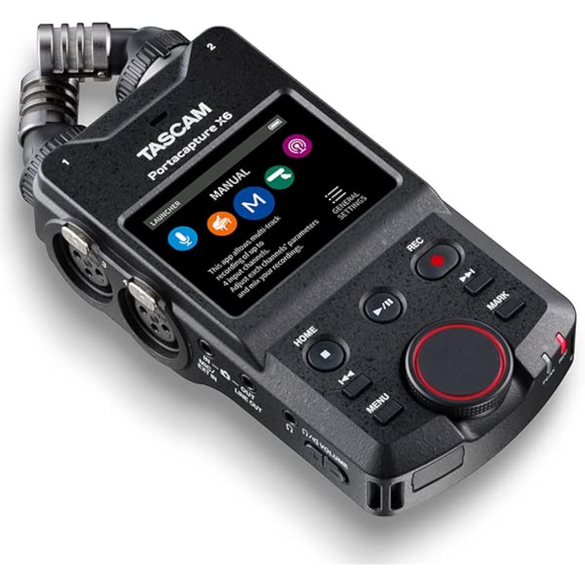 [Windscreen/WS-86 set] TASCAM - 6-track handheld recorder Portacapture X6