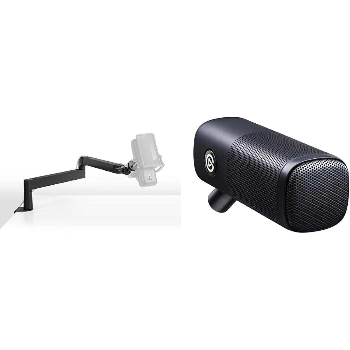 [Set purchase] Wave DX + Mic Arm LP Adjustable cable XLR dynamic microphone Suitable for podcasts/broadcasting No gain booster required Suitable for various interfaces Compatible with PC/Mac