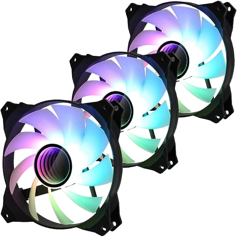 Zalman 120mm ARGB Fan 3 Pack with Controller ZM-IF120A3 FN1708