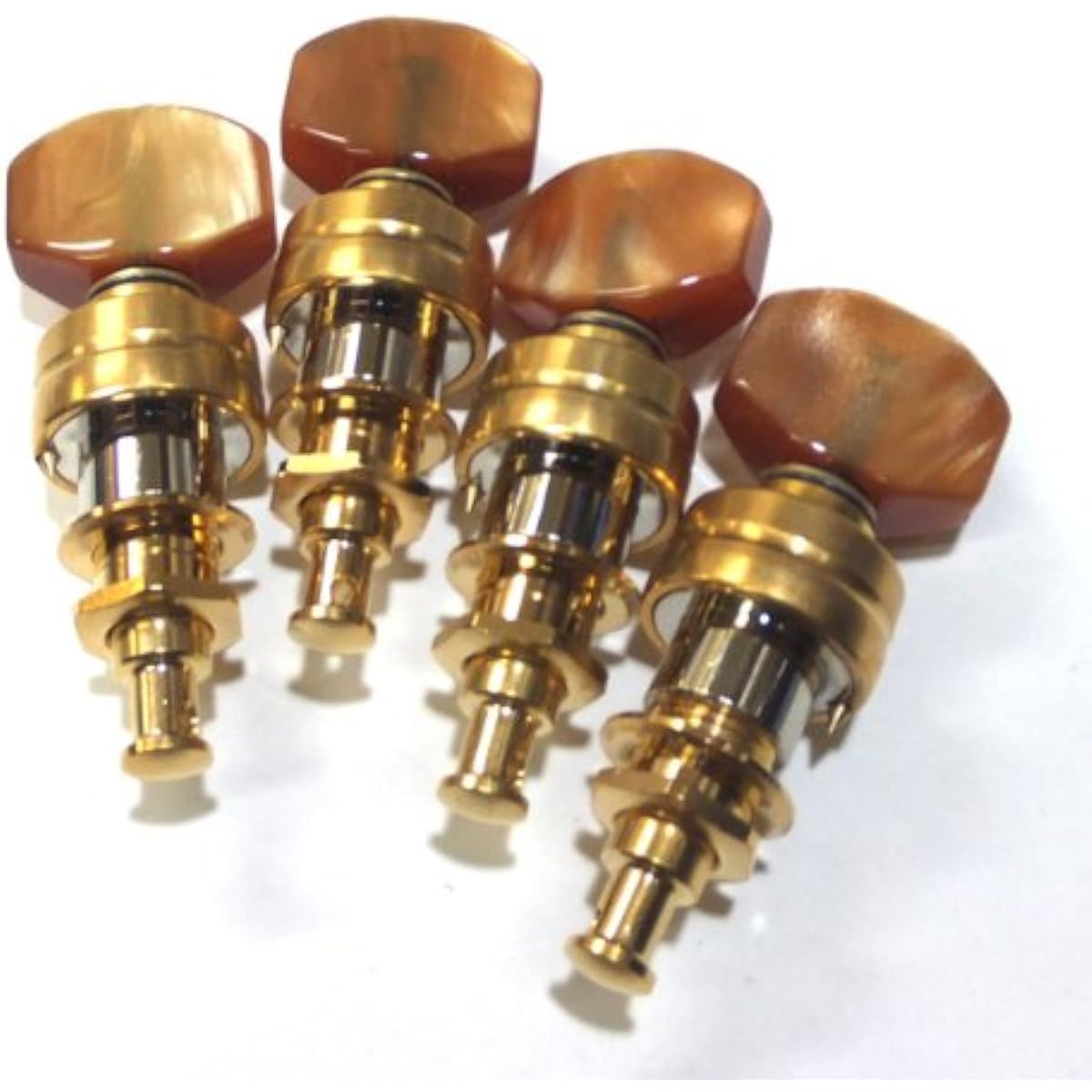 GOTOH ukulele peg GOTOH UPTL UB8 GG Gold [Brown button/G/L] [Ebi original pick included]