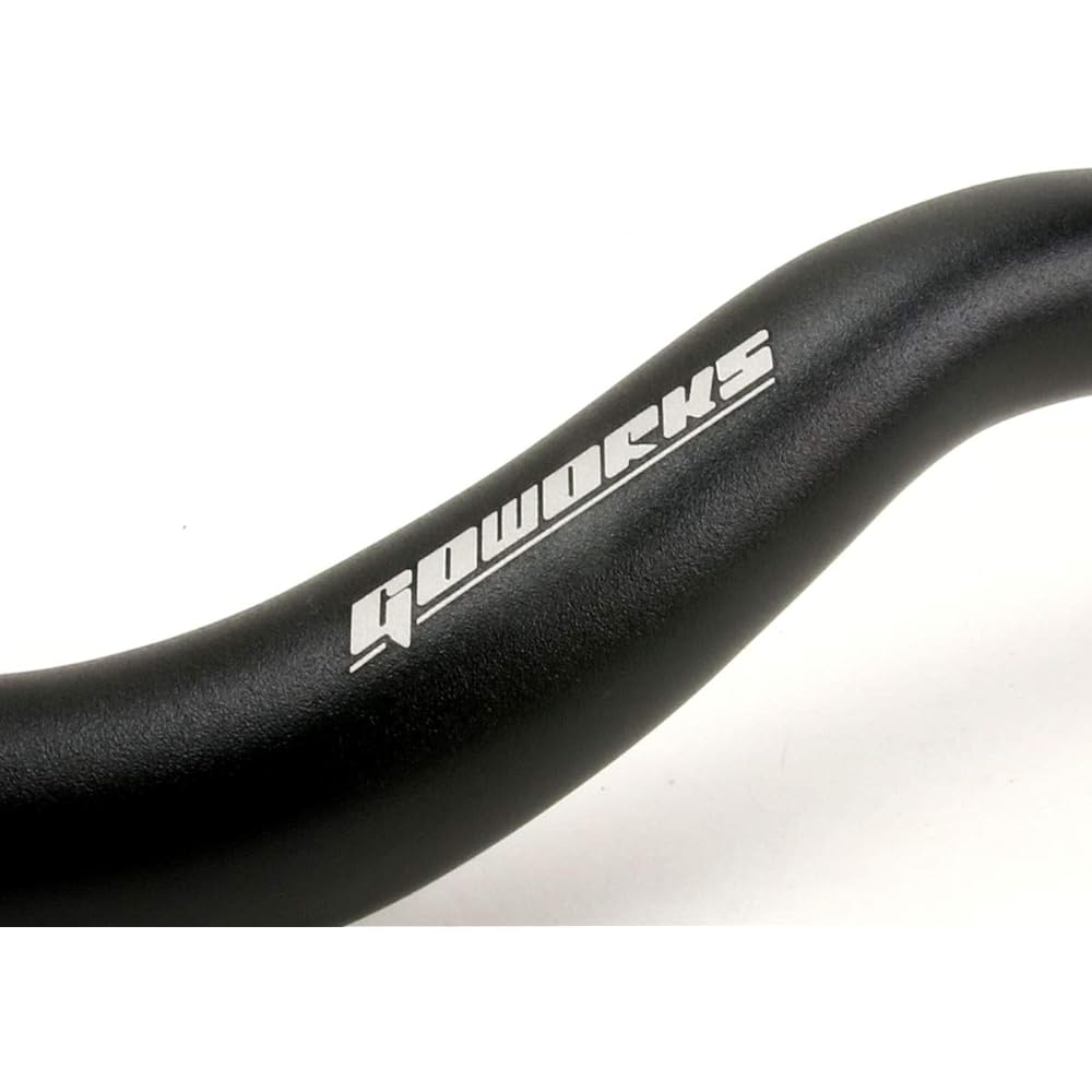 GO WORKS Φ28.6mm Taper Handlebar Narrow Type 670mm Black General Purpose