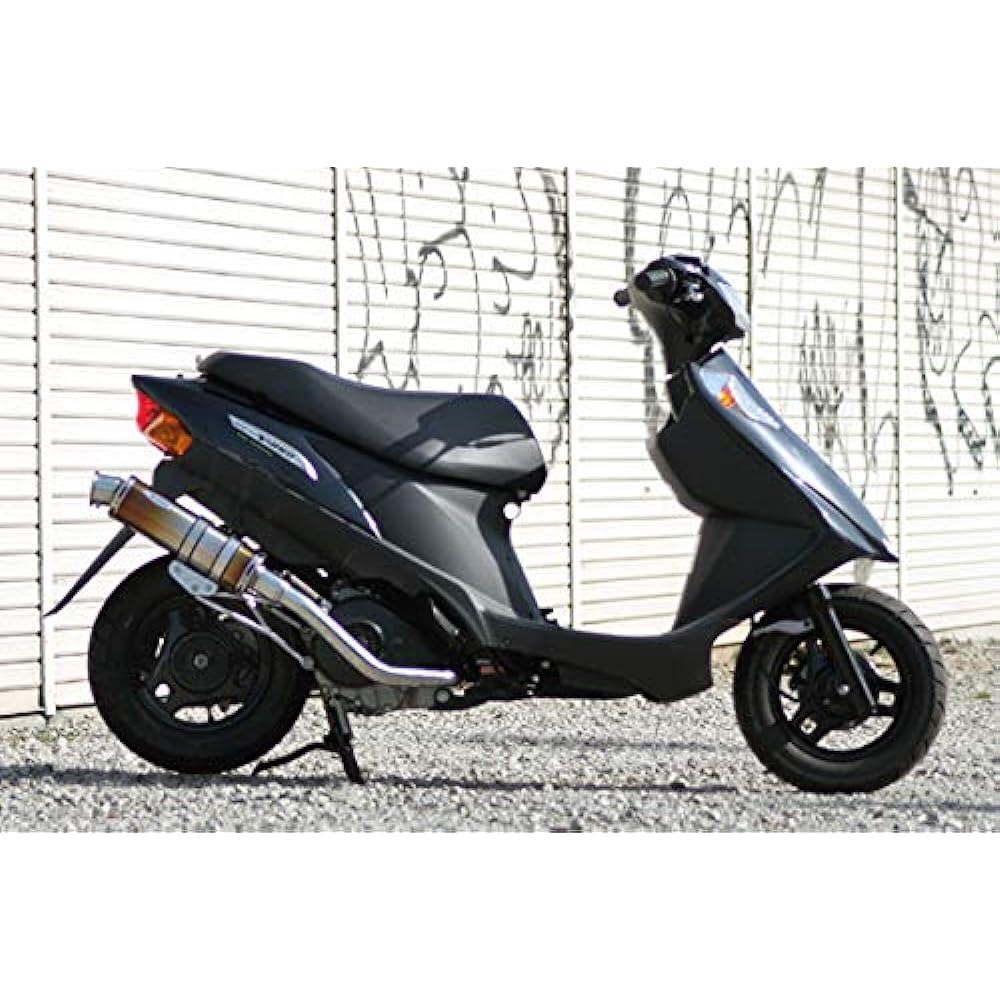 Realize 4-Stroke Muffler Blink Ti (Titanium) [SUZUKI ~08 Address V125 (CF46A)] 308-011-01