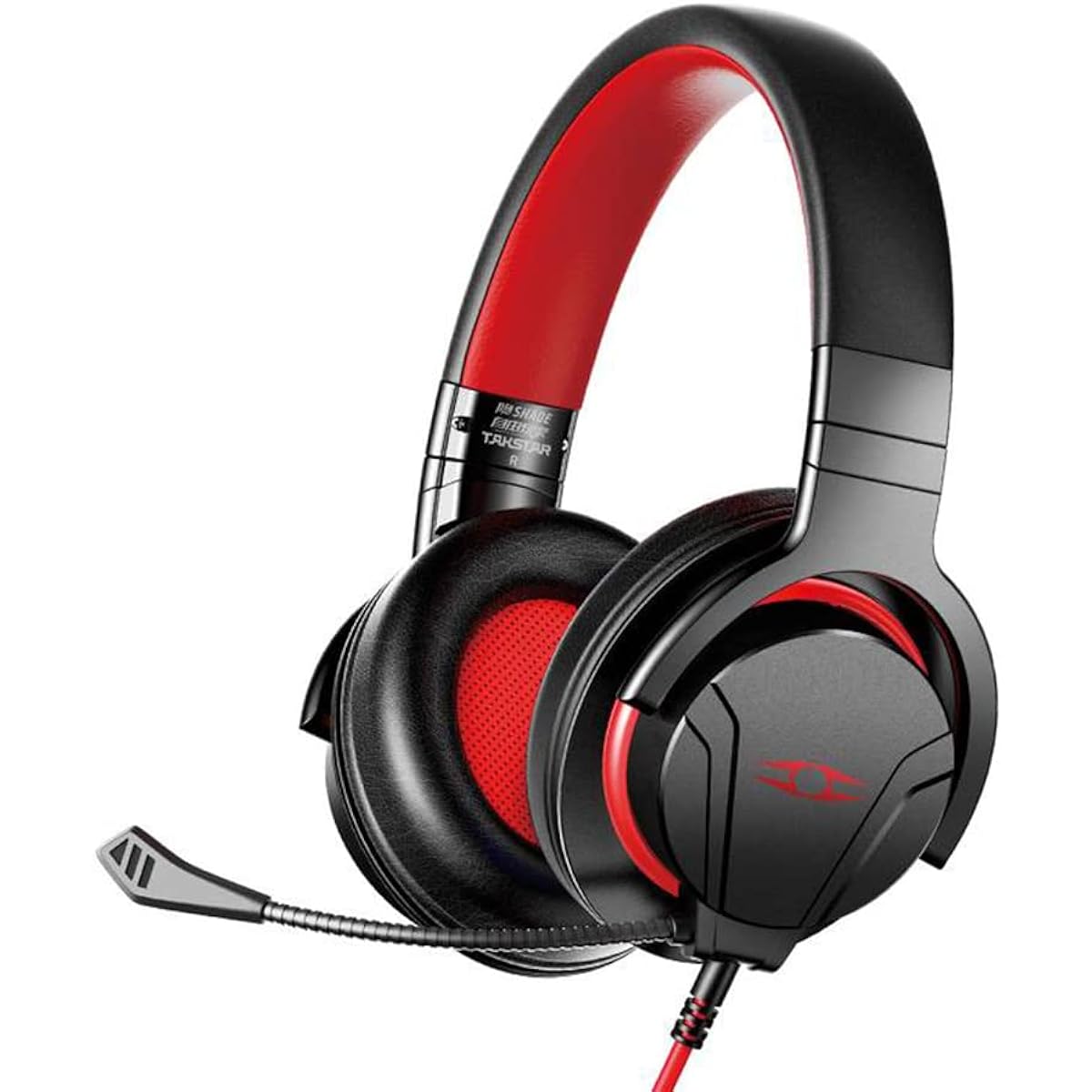 BUZHI SHADE Head-Mounted Gaming Headset 40mm Driver Unit Ergonomic Design Detachable Mic Wide Compatibility