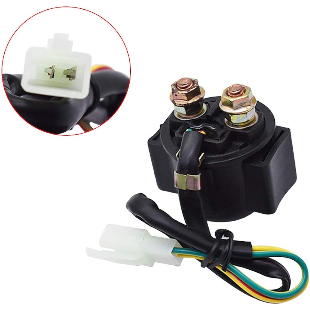 Labwork Starter Start Motor Solenoid Relay 0454945 for 2009-2017 Polaris RZR 170 Utv