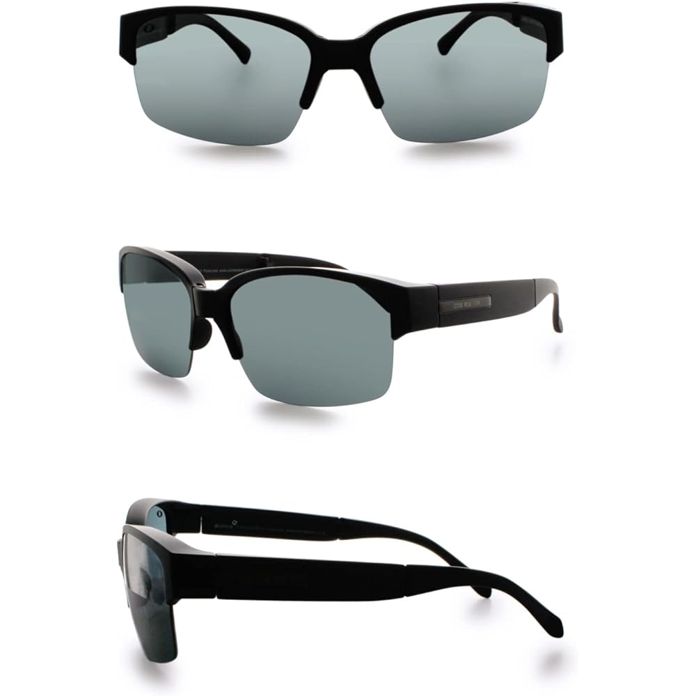 ZONE Eye Zone Polarized Sunglasses Over Glasses Folding Type IDRIVE P4440 Driving Fishing Golf