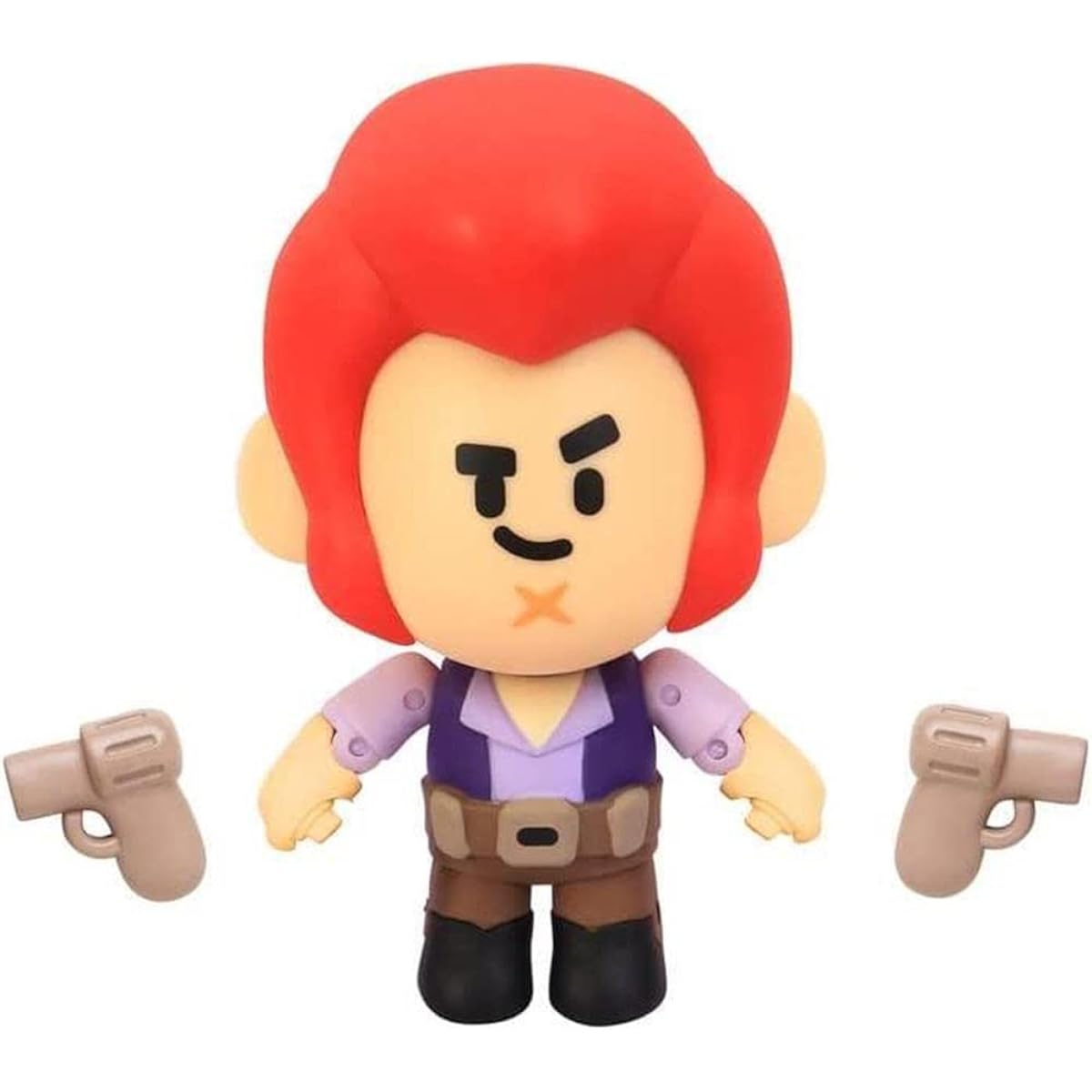 P.M.I. Brawl Stars Action Figure | Colt Figure | 4.5" Tall Collectible | Brawl Stars Toy Figure | Officially Licensed Toys Supercell Gifts for Video Gamers - Articulated Figures