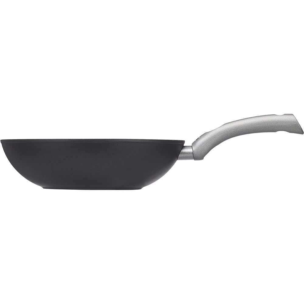 Meyer Stir-Fry Pot 28cm Aluminum IH Compatible Fluorine Resin Processed Made in Italy "TVS mito induction" [Domestic Genuine Product] TVM-IN28 Gray