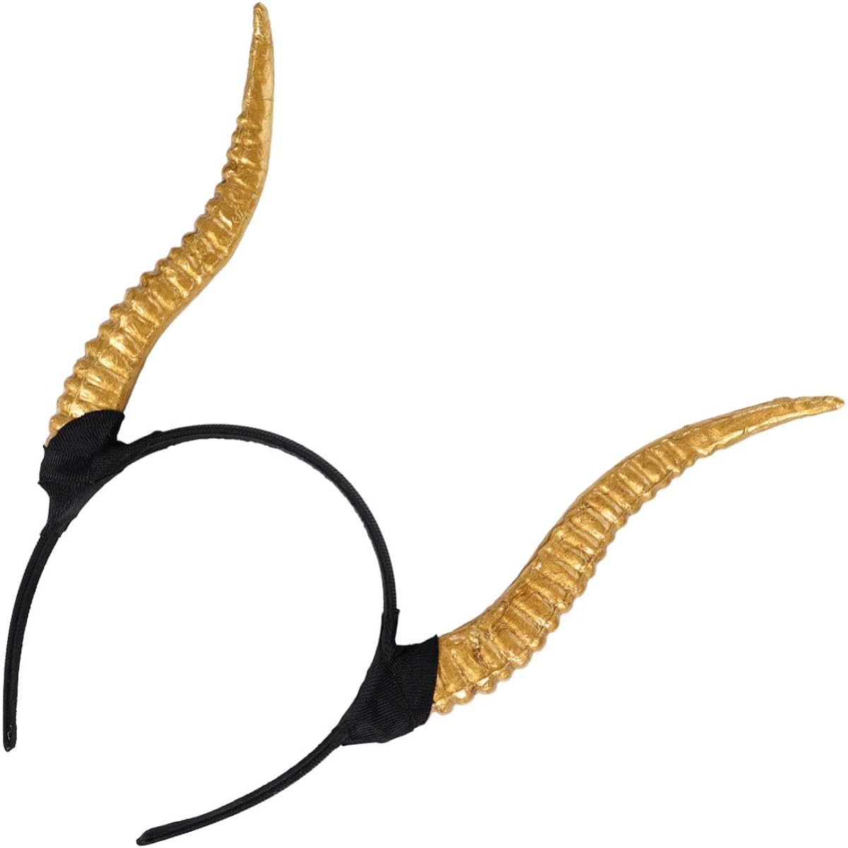 Tomaibaby Halloween Horn Headband Antelope Sheep Horn Hair Hoop Cosplay Photo Props Halloween Costume Horn