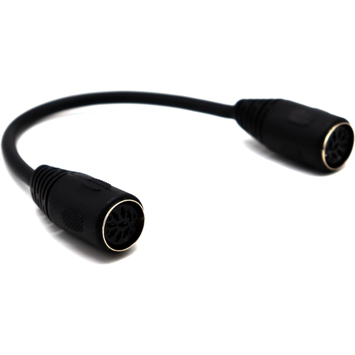 MOTONG 8 Pin DIN MIDI Female to Female Cable 8 Pin DIN Female to Female Audio Signal Jack Connector Extension Cable Wire for Bang Olufsen (0.2M F to F)