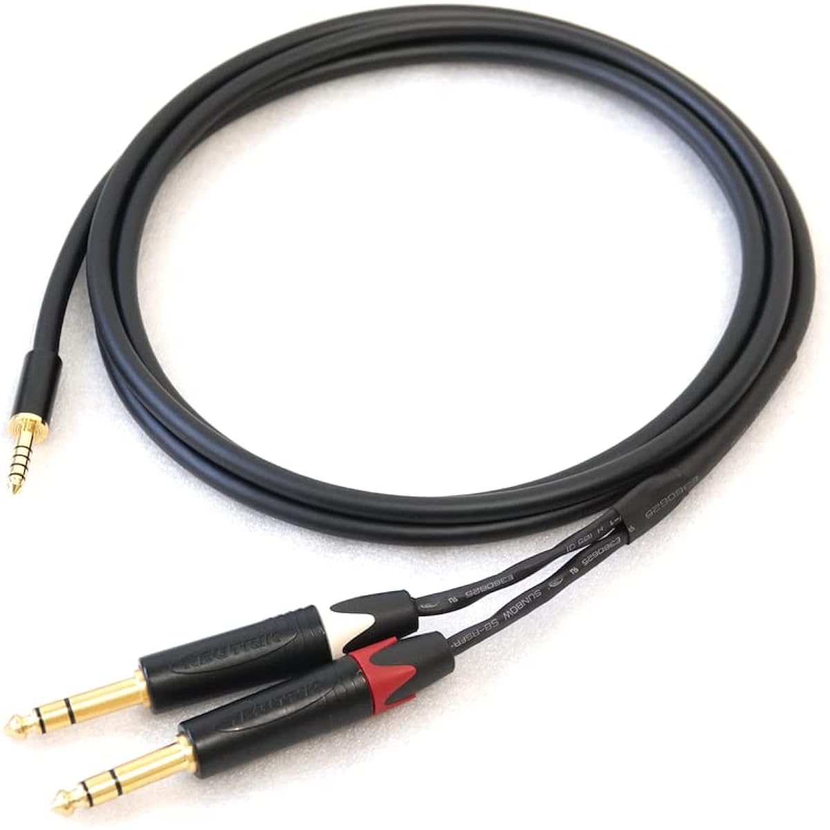 MOGAMI 2534 Y Cable (4.4mm 5-Pole - TRS Male x 2) (10m)