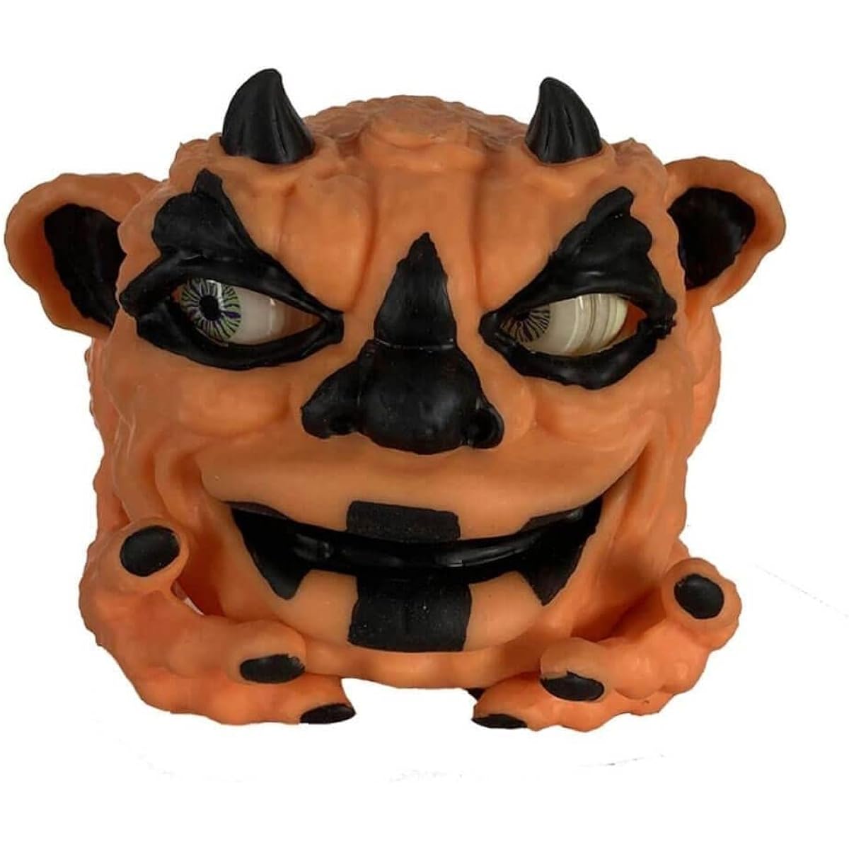 Boglins Dark Lord Blobkin 8" Foam Monster Puppet with Super Stretchy Skin & Moving Eyes and Mouth, Popular 80s Retro Toy for Kids & Collectors