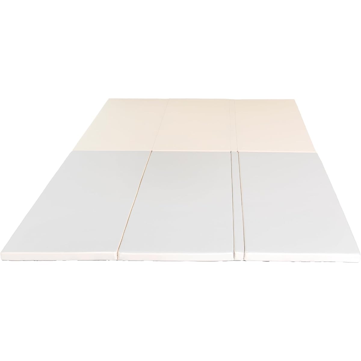 PARKLON Play Mat (Foldable/Soundproof/Antibacterial/Waterproof/Seamless) Reversible BEREBEBE CLEAN FOLDER MAT (200×140×4cm, IVORY)