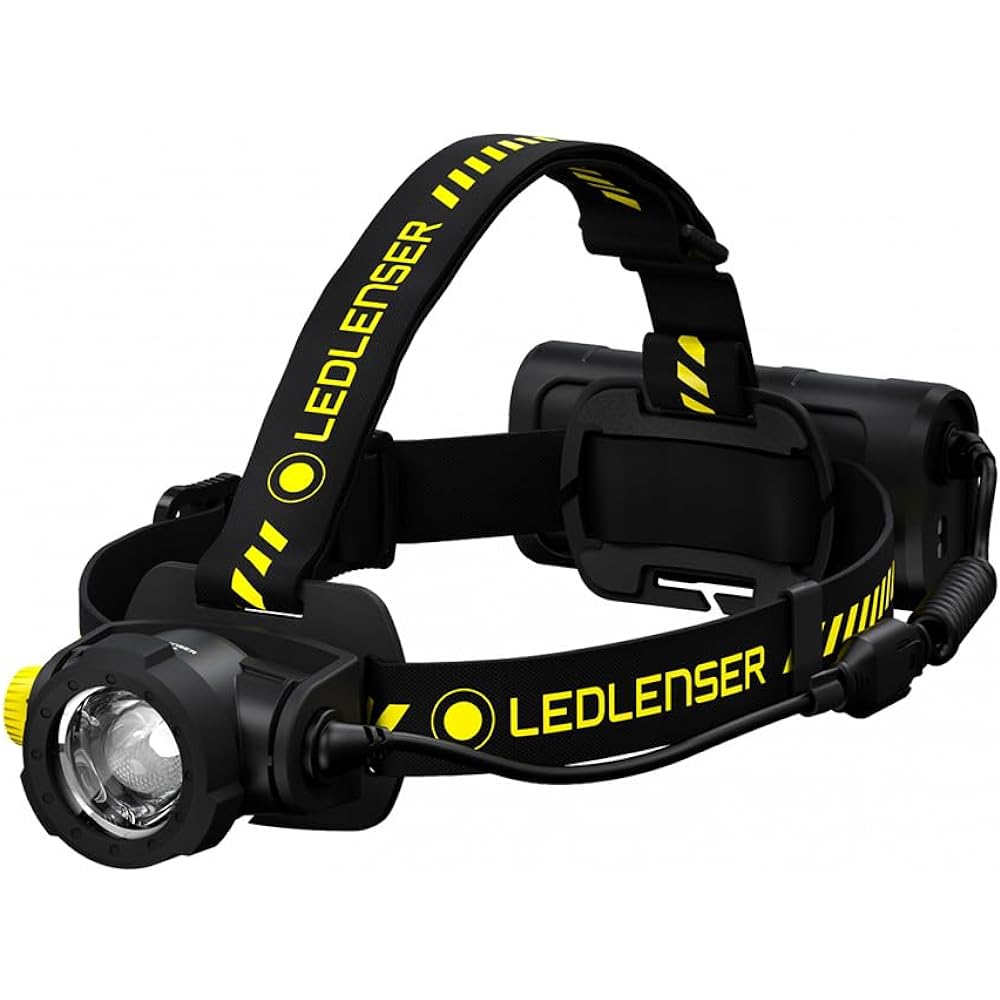 Ledlenser LED Headlight H Work Series Rechargeable Dustproof/Waterproof High Color Rendering [Japanese Genuine Product]