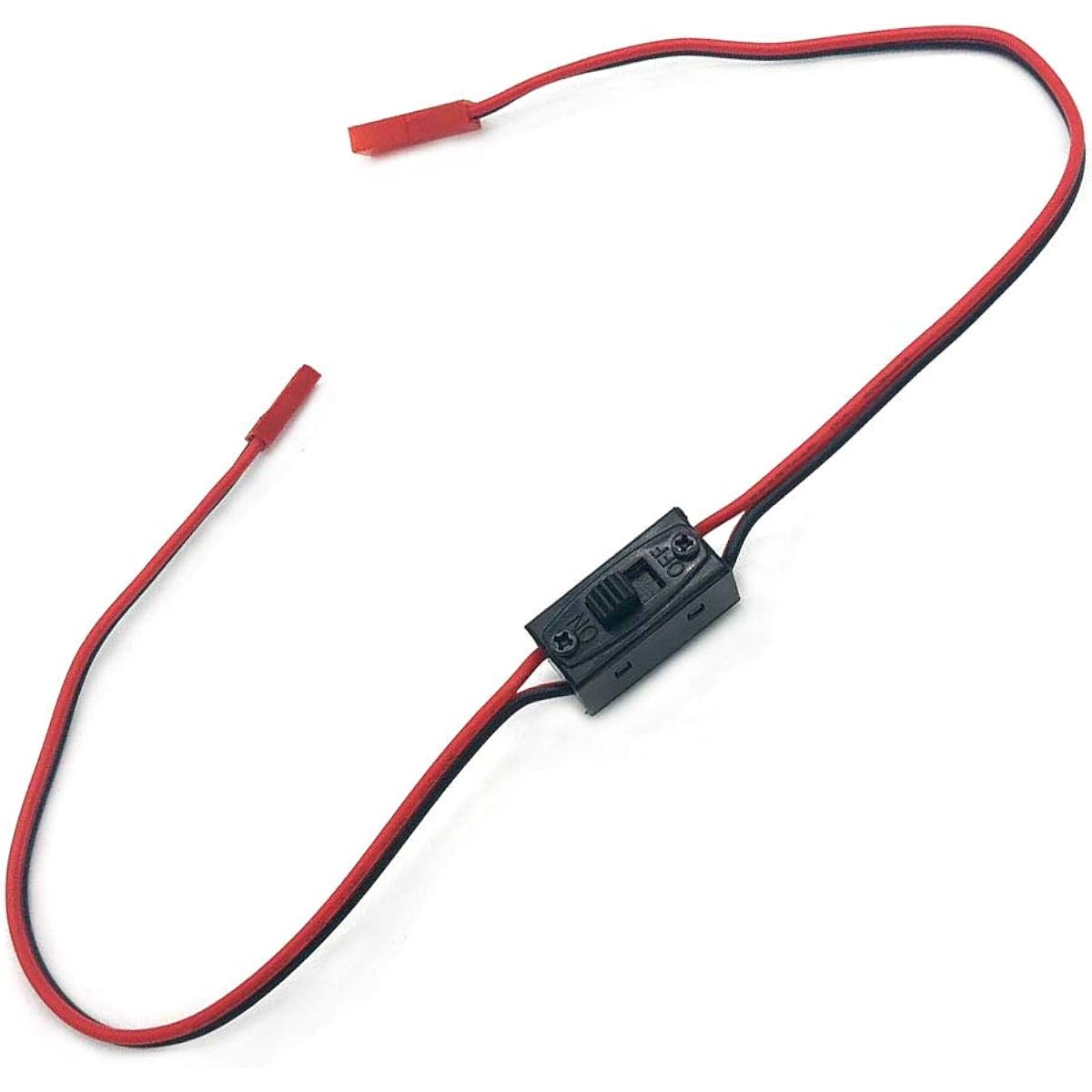 3 Pack On/Off Power Switch Battery Receiver JST Connector for HSP RC 1/10 1/8 Car Crawler Buggy Multicopter Airplane