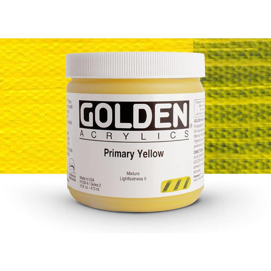 (473ml) - Golden Artist Colour H/Body Primary Yell Ii