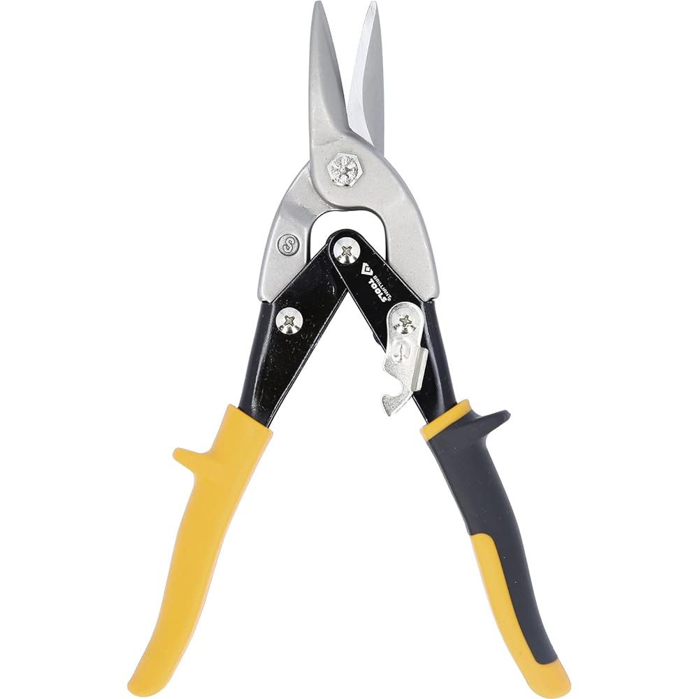 KS Tools Tin Cutting Sheet Metal Shearing Self-Opening Straight Cut BT067202