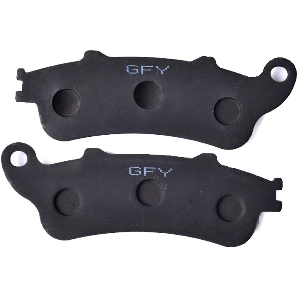 KYN Honda VTX1800 R (Cast Model) 2002-2008 VTX 1800 S (Spoke Model) 2002 2003 2004 2005 2006 2007 Motorcycle Front Rear Brake Pad Organic Disc