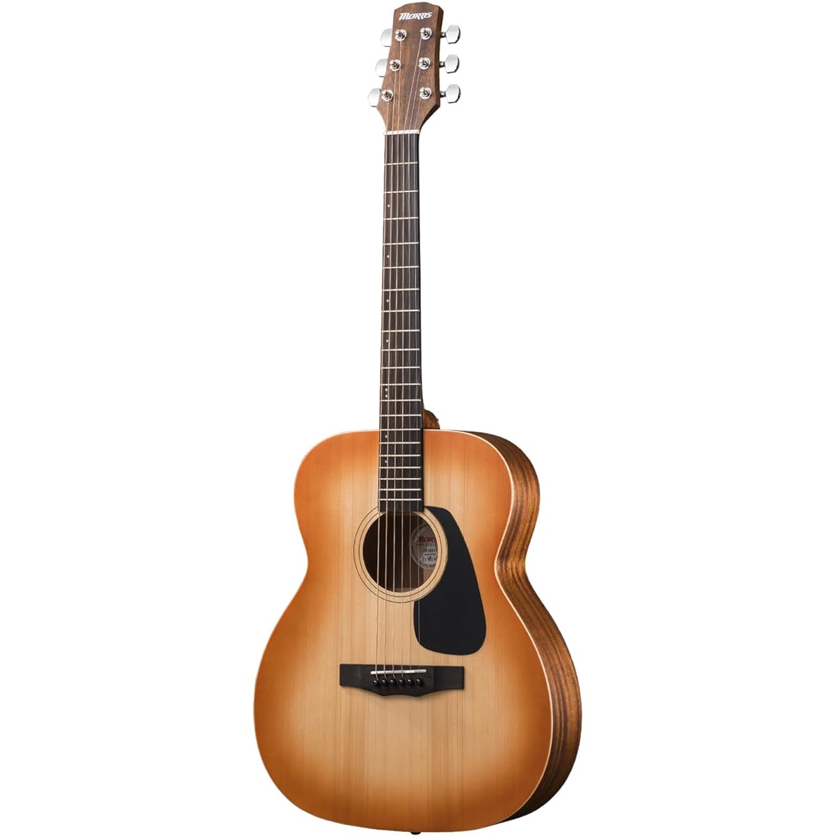 Morris F-011 HS Morris Folk Size Acoustic Guitar Honey Sunburst Acoustic Guitar for Beginners with Accessory Set