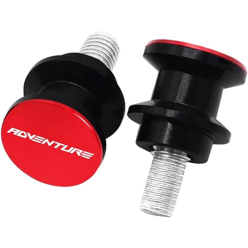 Uminino Motorcycle CNC M10 Swing Arm Slider Spool Rear Arm Stand Screw Adventure 1050 1090 1190 1290 R ADV 2021 Swing Arm Slider Spool (Size : Orange)