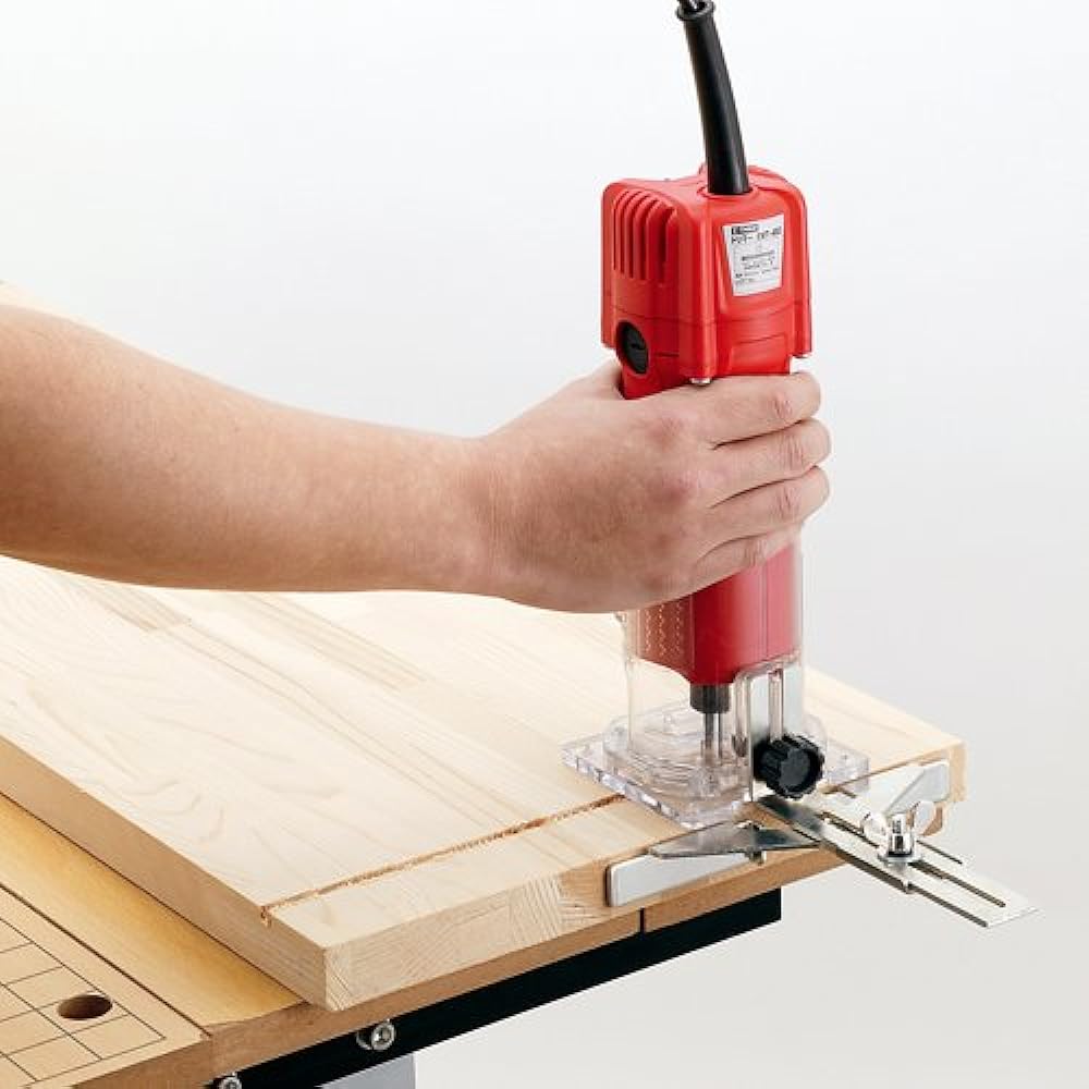 E-Value Trimmer 450W for Woodworking Chamfering Groove Cutting Decorative Surface Processing EWT-450N