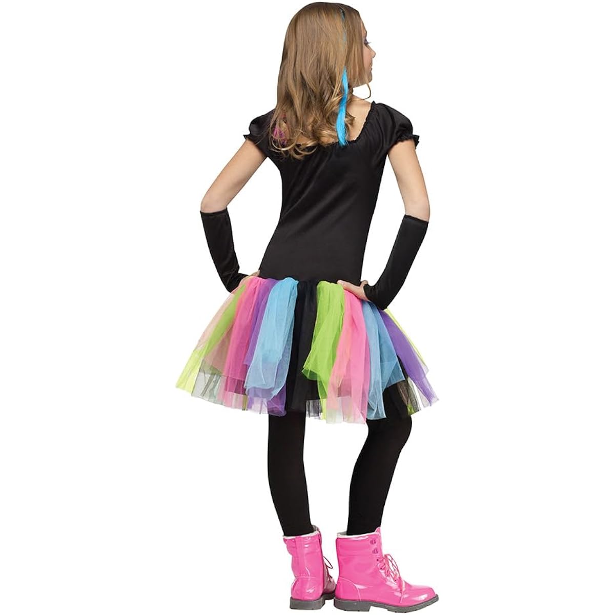 Funky Punk Skeleton Child Costume Funky Punk Skeleton Child Costume♪Halloween♪Size: Large (12/14)