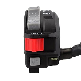Handlebar Switch for Yamaha YFM 125 Grizzly/Raptor | YFM 250 Bear Tracker/Raptor | YFM 350 Warrior/Wolverine | YFZ 450 2002-2013 | Repl.# 4KB-83973-21-00 / 4KB-83973 -20-0-0 0/4KB-83973-00-00