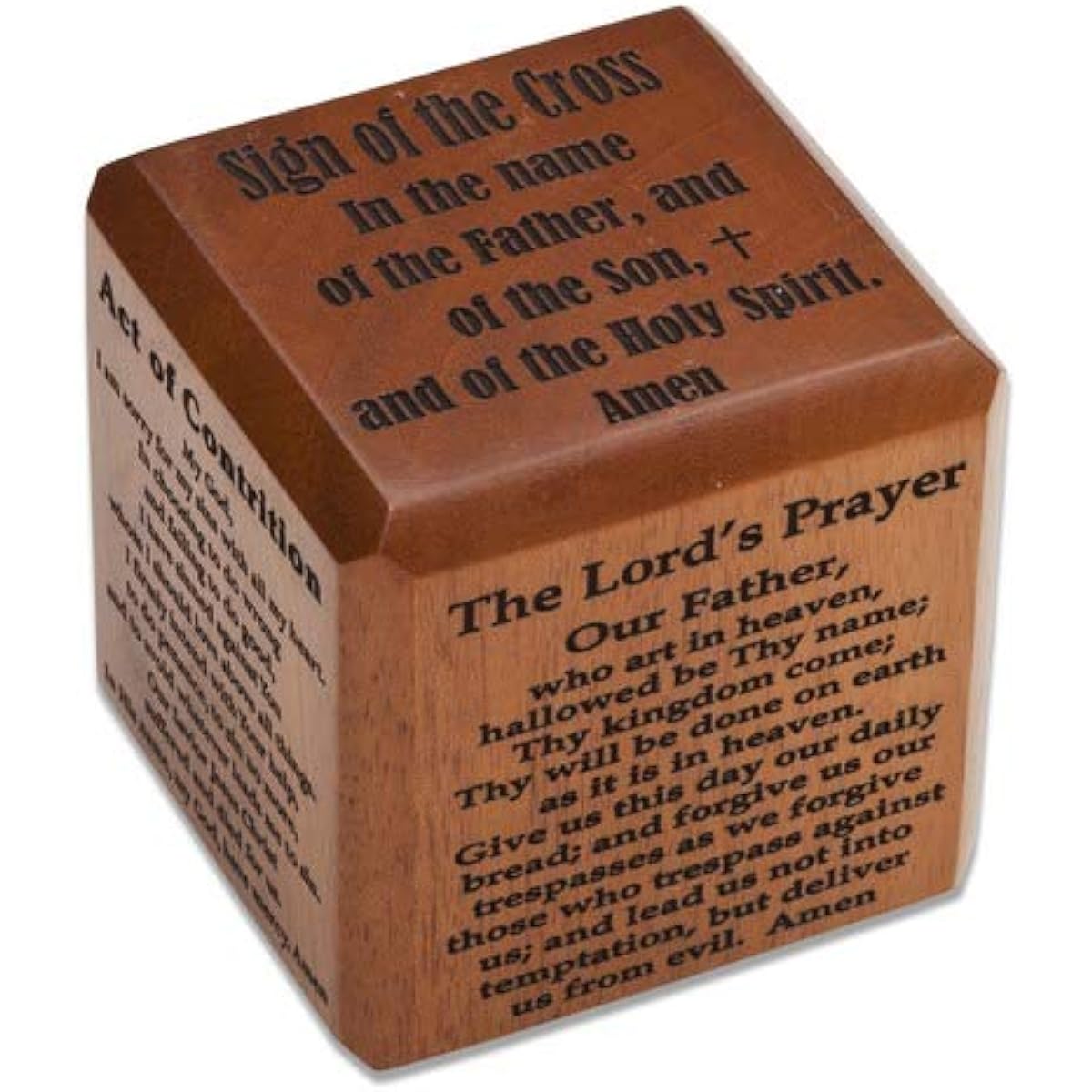 Catholic Prayers Scripture Cube