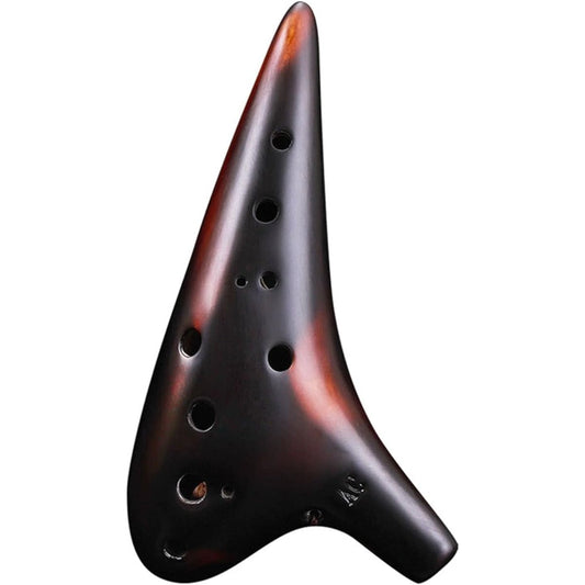 12 Hole Alto Ocarina 12 Hole Ocarina AC Professional Performance Soft Bag Ocarina Musical Instrument