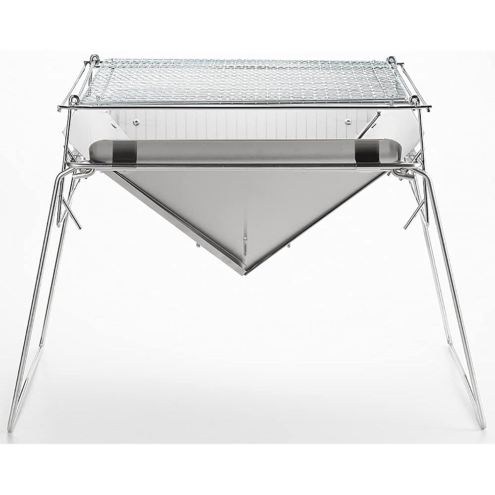 Tamahashi UC-207 Tsubamesanjo stainless steel bonfire stand (grill set)