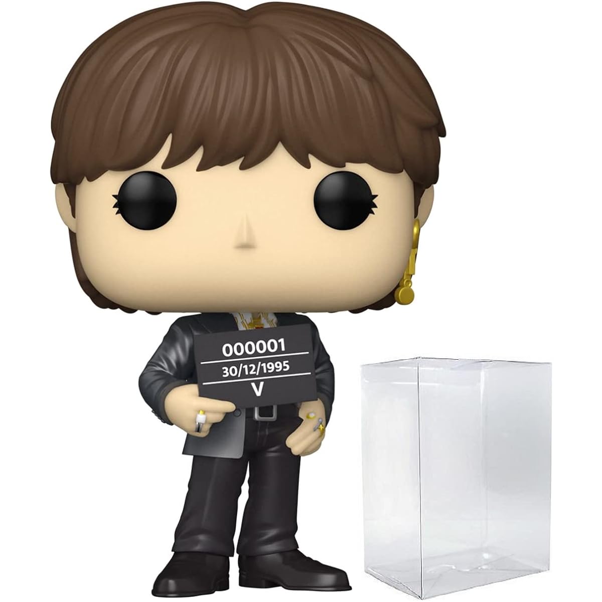 POP Rocks: BTS Butter - V Funko Vinyl Figure (with Compatible Box Protector Case) Multicolor 3.75"