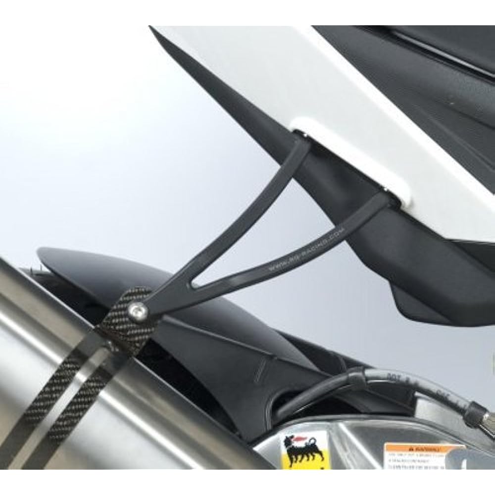 R&G Exhaust Hanger:BLACK APRILIA RSV4/FACTORY(09-12) RG-EH0053BK