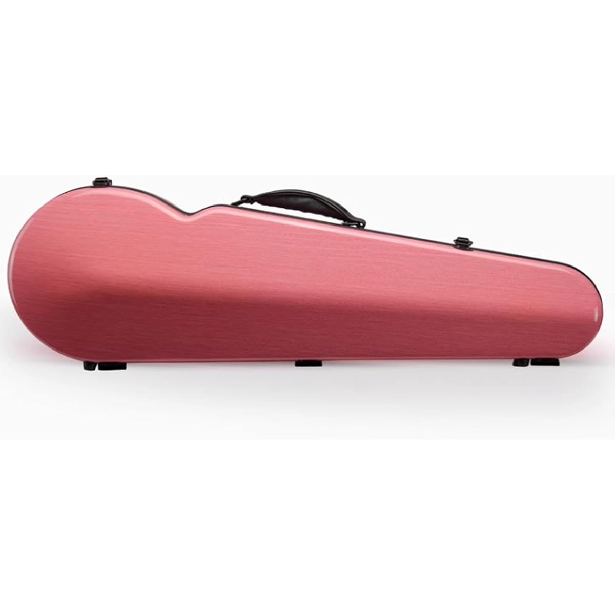 Violin Case, 4/4 Full Size Violin Hard Case with Hygrometer, Portable Lightweight Violin Case Backpack, Violin Backpack Carbon Fiber, Comfortable Adjustable Straps, Protective 4/4 Violin Case for Violinists, Carry-On, Pink